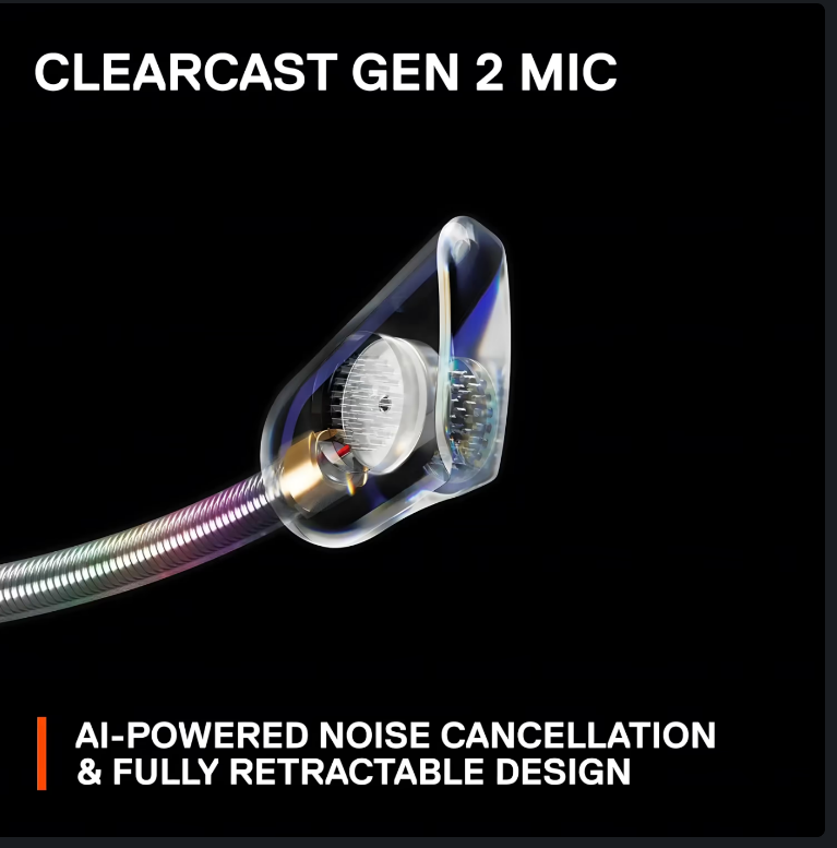 SteelSeries Arctis Nova Pro Wireless Multi-System Gaming Headset - Premium Hi-Fi Drivers - Active Noise Cancellation - Infinity Power System - ClearCast Gen 2 Mic - PC, PS5, PS4, Switch, Mobile / 61520 / 61520